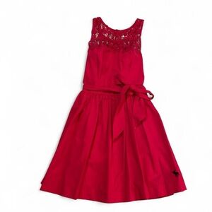 Abercrombie & Fitch Hot Pink Lace Dress